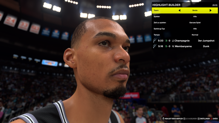 NBA 2K27 mit DLSS 5 (Bild: 2K Games / Screenshot: Golem)
